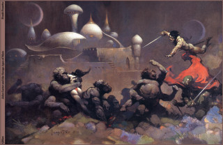 Man horse attack demon sword - other man free wallpaper