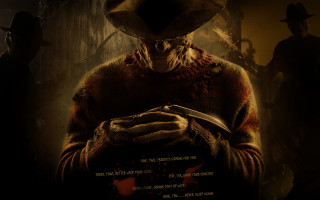 Man hat creepy costume knife - movie poster free wallpaper