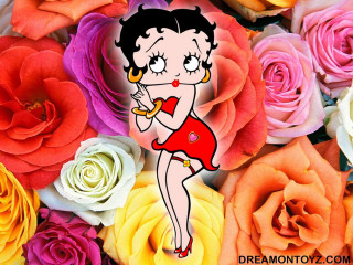 Dream woman flowers roses pop - the middle of the picture free wallpaper