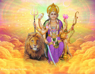 Hindu god lion fire staff - a painting of a hindu god free wallpaper