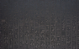 Man bench egyptian wall clock - a bench in front free wallpaper