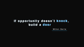 Quote black background blue green - buckminster fuller free wallpaper