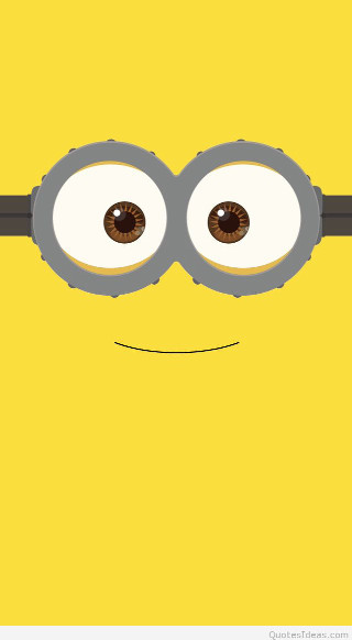 Yellow black minion eyes handle - farid mansour free wallpaper