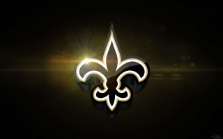 New orleans saints logo black 2 - a new orleans saints logo free wallpaper
