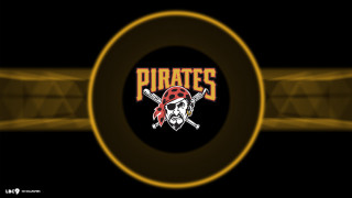 Pirate logo skull crossed bats - a skull free wallpaper