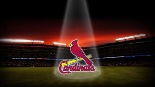 Stadium baseball field cardinals logo - a baseball field free wallpaper