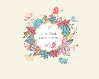 Love god quote card image - free love wallpaper