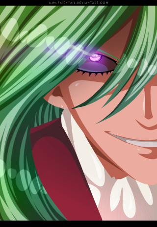 Cartoon character green hair purple - a green hair free wallpaper