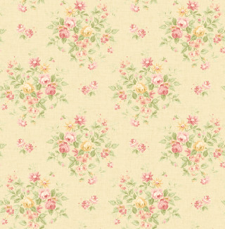Floral bouquet pink yellow roses - green leaf and flowers free wallpaper