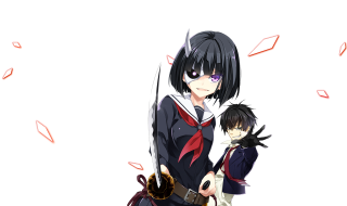 Anime characters sword demon yandere - gapmoe yandere grimdark free wallpaper