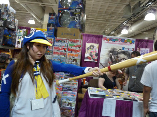 Woman holding baseball bat store - other person free wallpaper