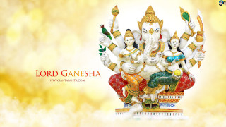 Ganesha statue women bird yellow - figurine free wallpaper