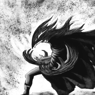 Woman long hair cape drawing - ben templesmith free wallpaper