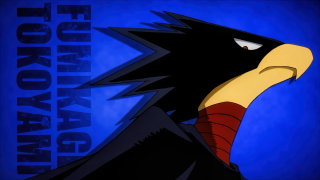 Cartoon character bird head blue - a character portrait free wallpaper