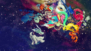 Objects in air space stars 3 - a bunch of objects free wallpaper