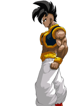 Cartoon character large chest long - gold free wallpaper
