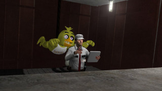 Man holding tablet giant green - video game free wallpaper