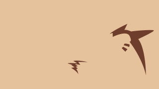 Bird flying brown background air - vector art free wallpaper