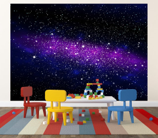 Room table chairs purple galaxy - a blue sky free wallpaper