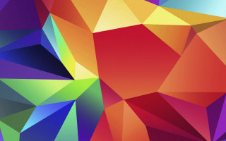 Colorful abstract background variety shapes 4 - geometric abstract art free wallpaper