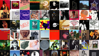 80s records artwork collage new - bauhau free wallpaper