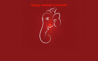 Red elephant poster bapu samikshvad - a red background free wallpaper for desktop