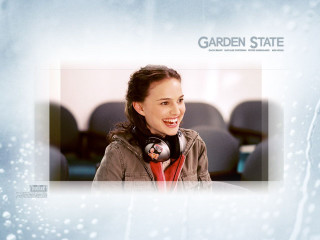 Smiling woman headphones snow blue - headphone free wallpaper