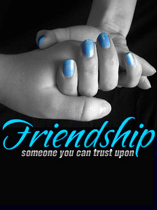 Person holding hand blue fingernails - free love wallpaper