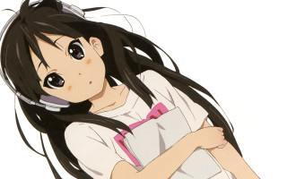 Girl black hair white shirt 6 - a cell phone free wallpaper