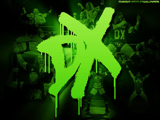 Green x sign black background - sign free wallpaper
