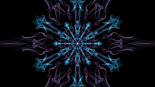 Starburst blue purple black background - a computer free wallpaper