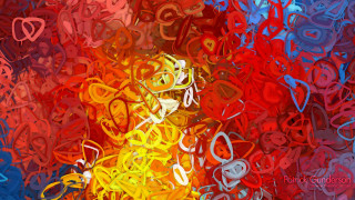 Colorful abstract painting letters numbers - abstract brush stroke free wallpaper