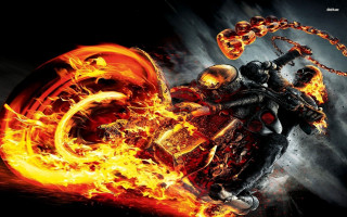Man motorcycle fire trail chain - a man riding free wallpaper