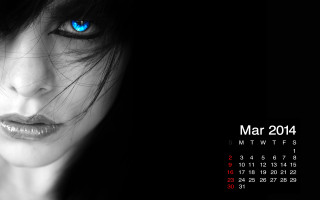 Woman blue eyes gothic march2014 - blue eye free wallpaper