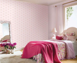 Pink bedroom pink blanket mirror - a bedroom free wallpaper