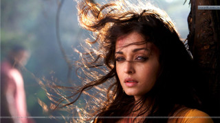 Woman long hair wind man - movie still free wallpaper
