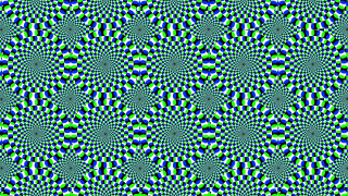 Blue black pattern white background 2 - optical free wallpaper