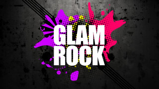 Black purple glam rock background - fashion free wallpaper