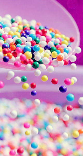 Spoon sprinkles table purple bowl - free happy birthday wallpaper
