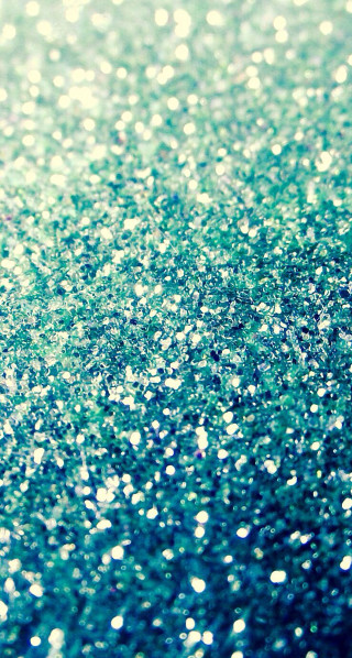 Blue glitter background closeup dots - pointillism free wallpaper