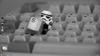 Lego stormtrooper keyboard star wars 2 - theme free wallpaper