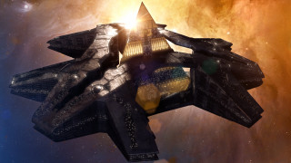 Spaceship star planet afrofuturism cityscape - a space ship free wallpaper