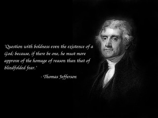 Jefferson quote parody black background - cassius marcellus coolidge free wallpaper