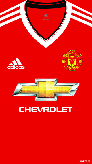Red jersey white stripe black - logo free wallpaper