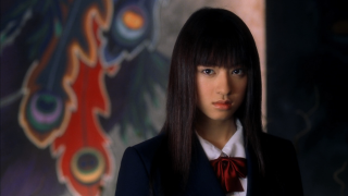 Woman long hair suit bow - movie still free wallpaper