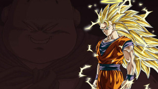 Son goku super saiyan spiked - a yellow hair free wallpaper