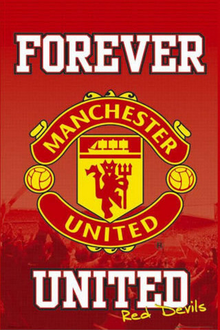 Red yellow poster manchester united - carles delclaux i free wallpaper