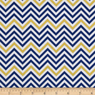 Ruler blue yellow chevron pattern - abstract illusionism free wallpaper
