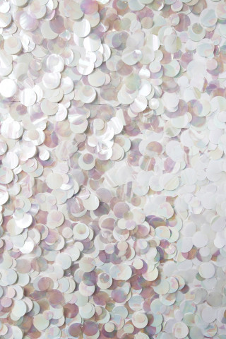 White wall circles background white - a pointillism painting free wallpaper