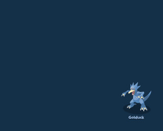 Cartoon character dark blue background - gold free wallpaper